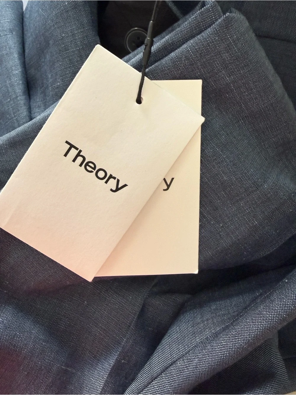 Theory Blue Men's Dress Pants
